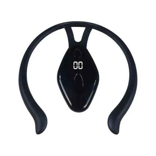 Ultrasonic Neck Instrument Portable Lymphatic Soothing Body Sculpting Neck Massager Intelligent LCD Sitting Posture Reminder