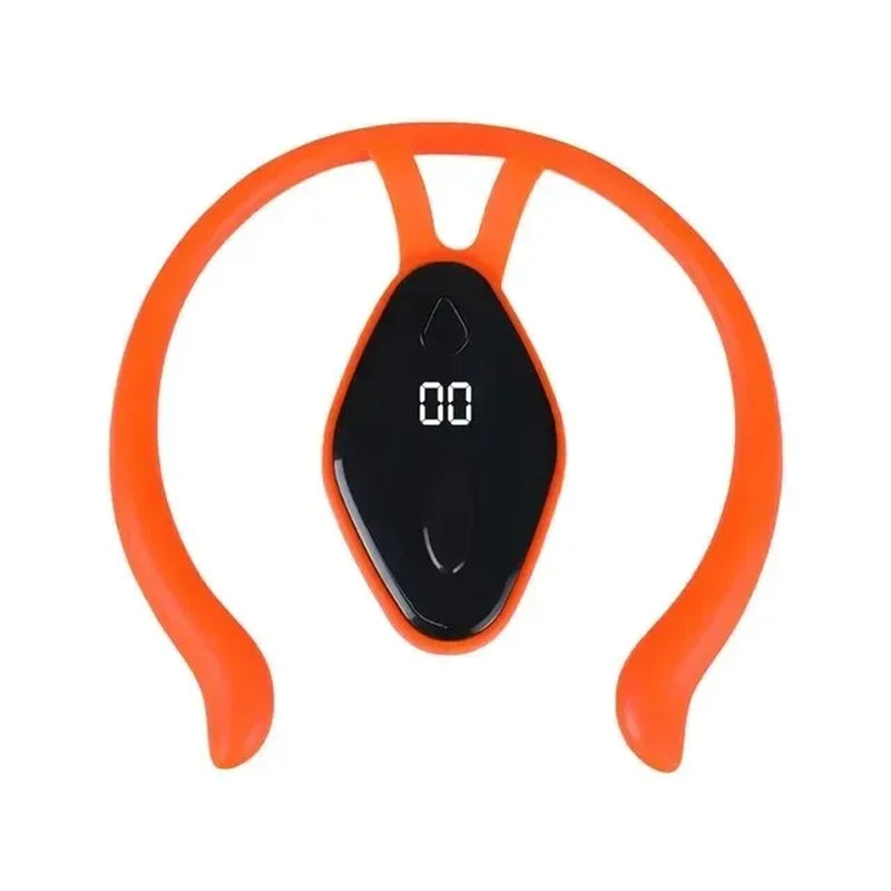 Ultrasonic Neck Instrument Portable Lymphatic Soothing Body Sculpting Neck Massager Intelligent LCD Sitting Posture Reminder