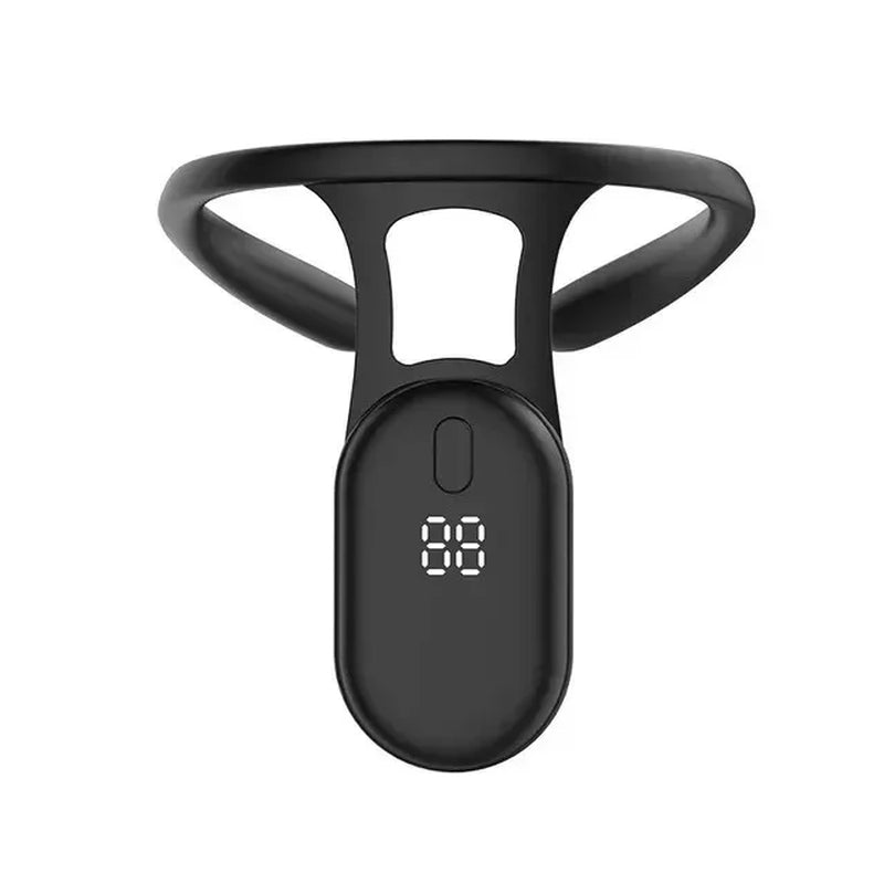 Ultrasonic Neck Instrument Portable Lymphatic Soothing Body Sculpting Neck Massager Intelligent LCD Sitting Posture Reminder