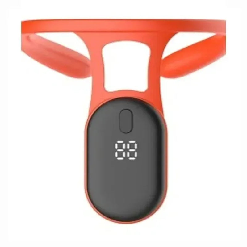 Ultrasonic Neck Instrument Portable Lymphatic Soothing Body Sculpting Neck Massager Intelligent LCD Sitting Posture Reminder